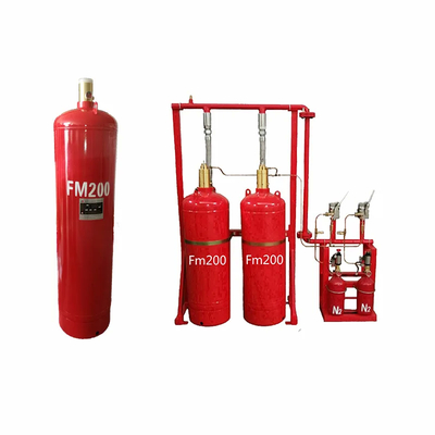 4.2MPa FM200 Pipe Network System High Safety Filling Density Extinguishing ≦950kg/M3