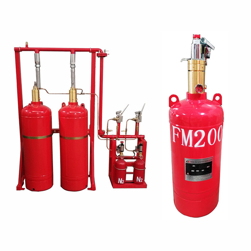 Quick and Effective Gaseous-Fire Suppression System with 10 Seconds Activation Time