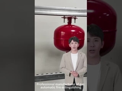 10 - 1000 kg di capacità Sistema di repressione del fuoco a gas FM200