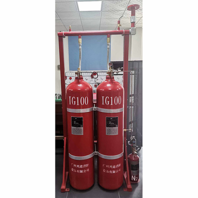 High Safety IG100 Inert Gas Fire Suppression System For Hotel