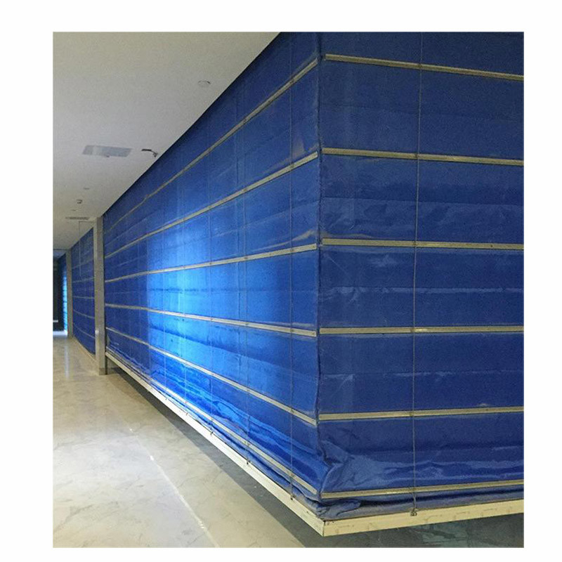 Heat Resistant Fire Roller Curtain Double Track Fire Prevention Protection